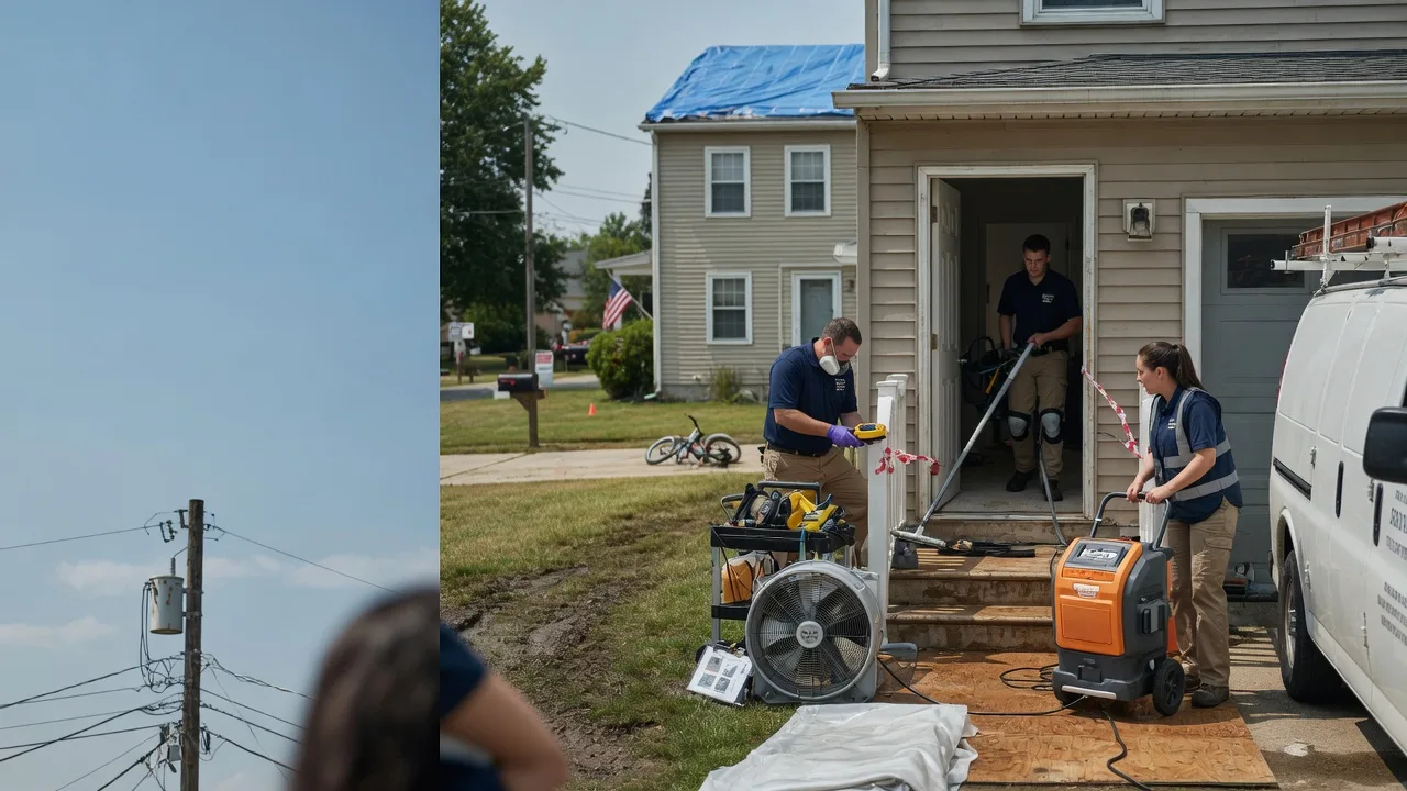 Water Damage Repair in Coleharbor, ND near me